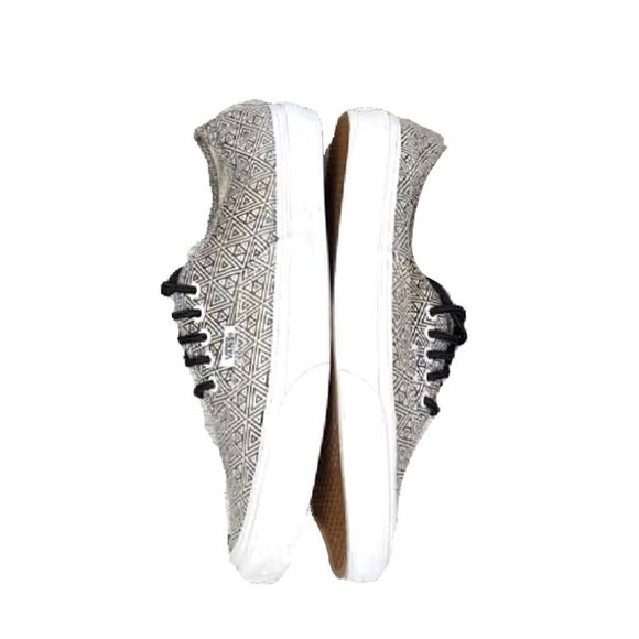 Vans Unisex (Wm 7.5/Men 9) Slim Geometric Sneakers Black/White*Priced to Sell** - Picture 3 of 9